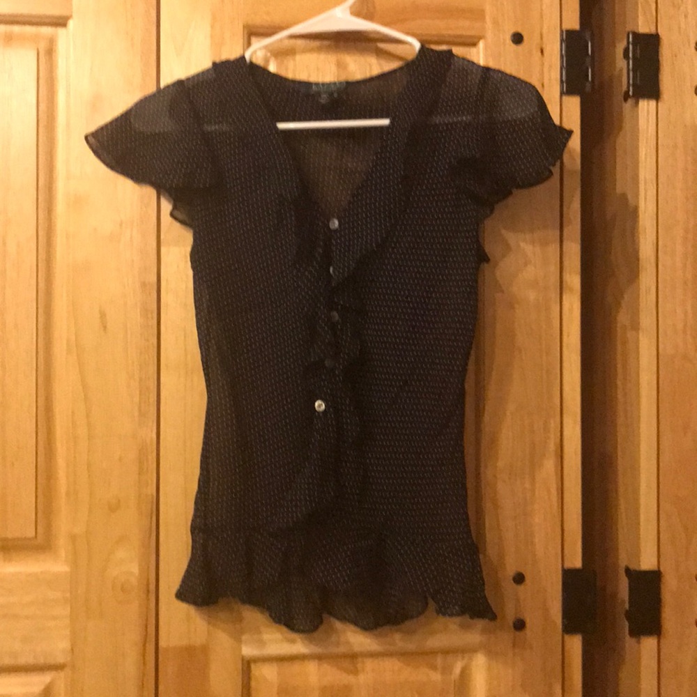 Blouse, and skirt outfit